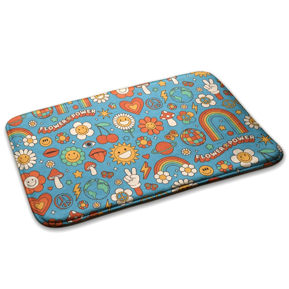 Mały dywanik Kwiaty i symbole