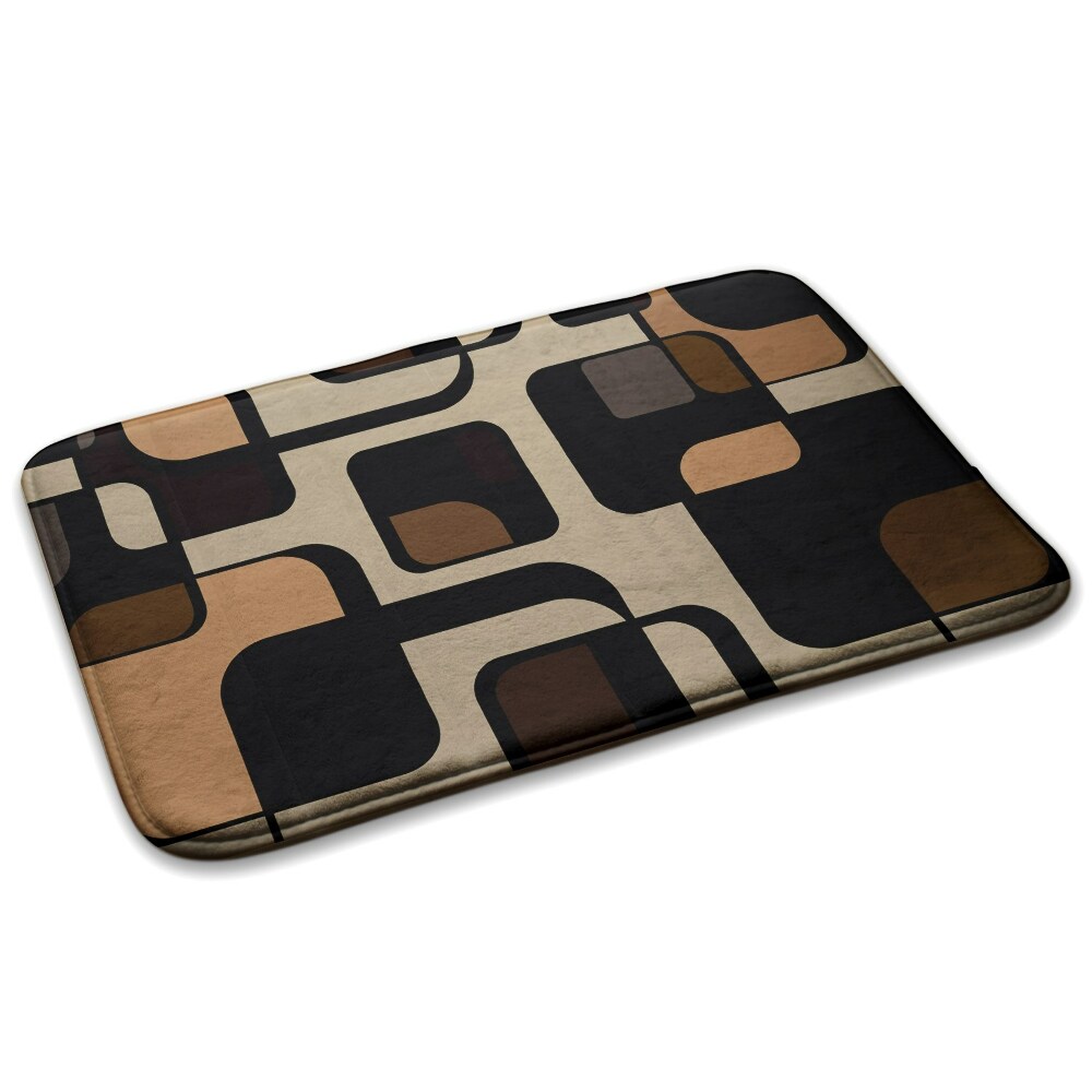 Dywanik do przedpokoju Geometryczne kwadraty i prostokąty