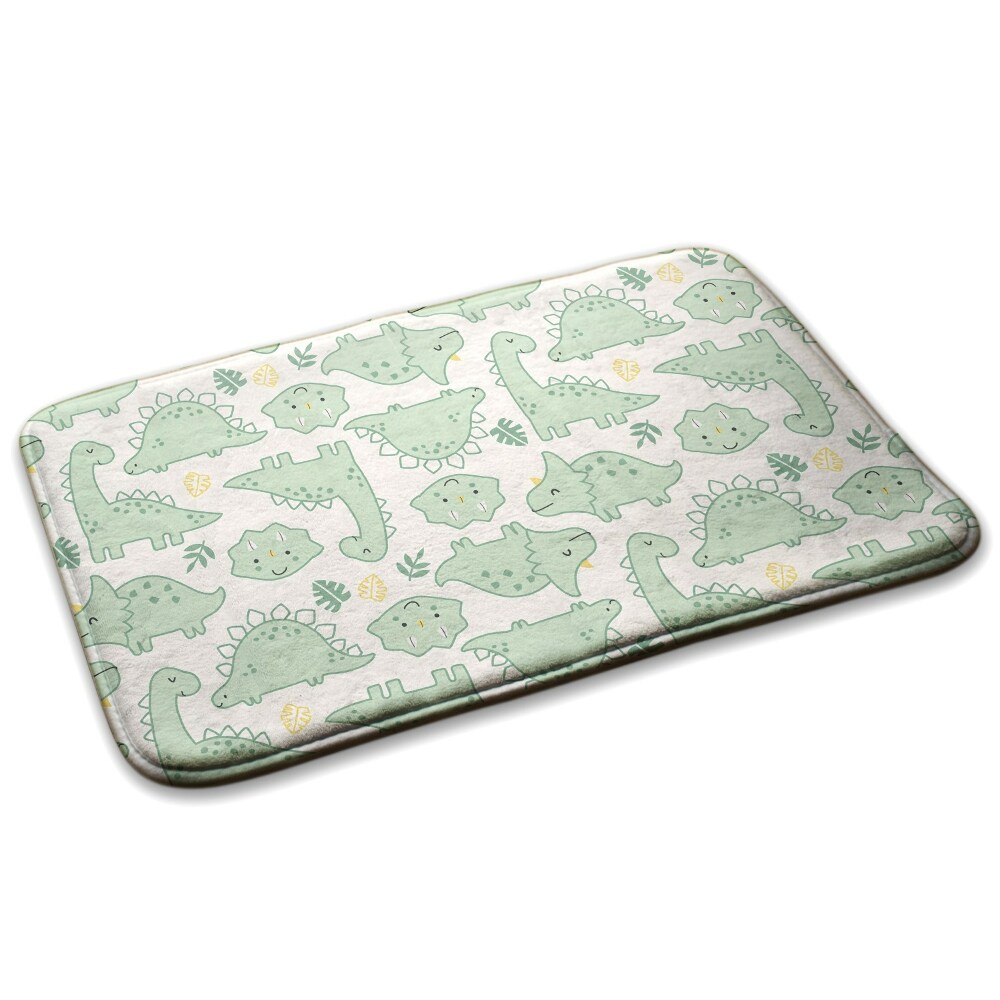 Mały dywanik Dinozaury i liście