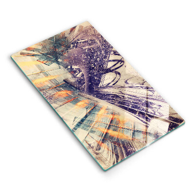 Deska do krojenia Nowoczesna kompozycja