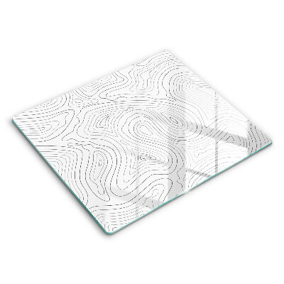 Deska do krojenia 60x52 cm Abstrakcja kształty