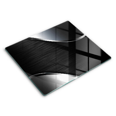 Deska do krojenia 60x52 cm Metalowa abstrakcja