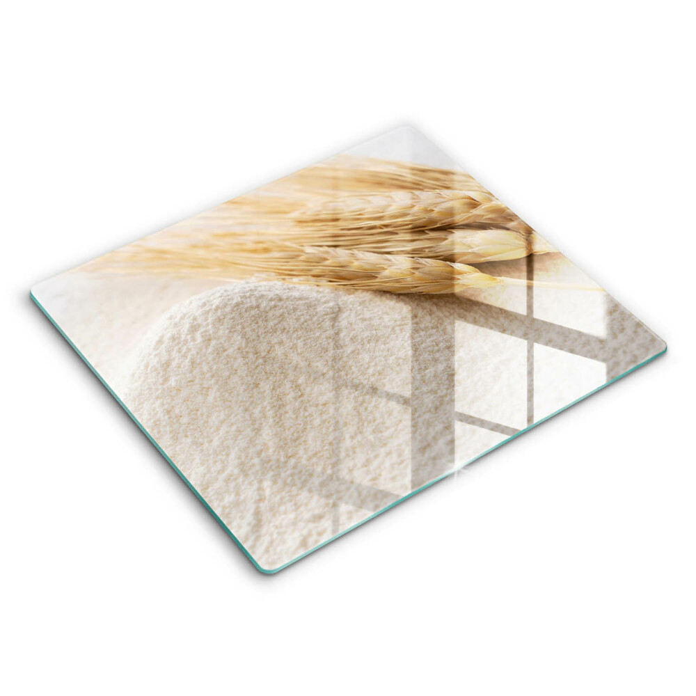 Deska kuchenna 60x52 cm Mąka i kłosy zboża