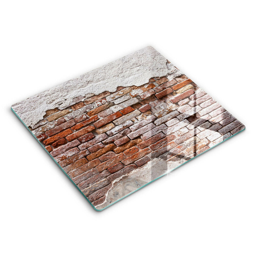 Deska do krojenia 60x52 cm Stary mur cegły i beton