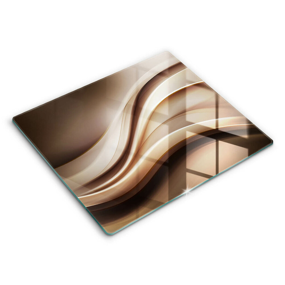 Deska do krojenia 60x52 cm Abstrakcja łagodne linie