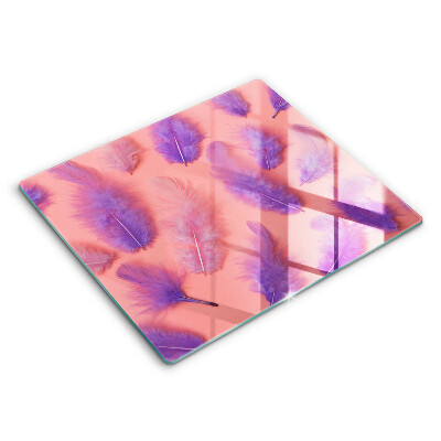 Deska do krojenia 60x52 cm Puchate piórka