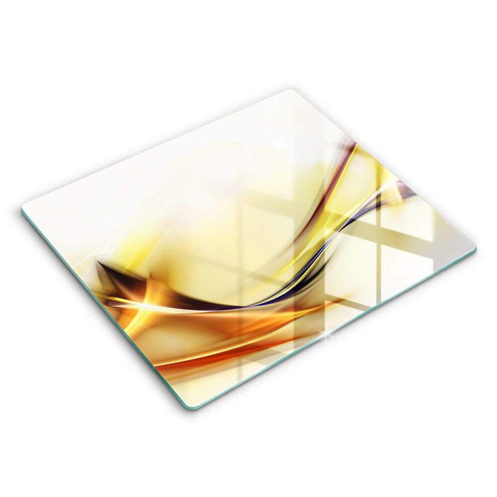 Deska do krojenia 60x52 cm Abstrakcja linie światła