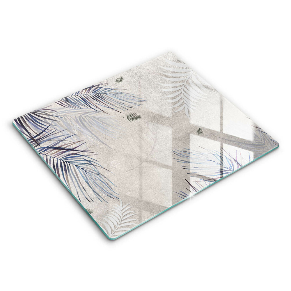 Deska kuchenna 60x52 cm Subtelne liście