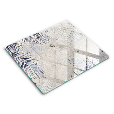 Deska kuchenna 60x52 cm Subtelne liście