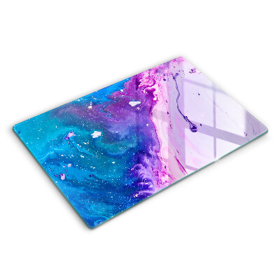 Deska kuchenna 80x52 cm Abstrakcja tusze