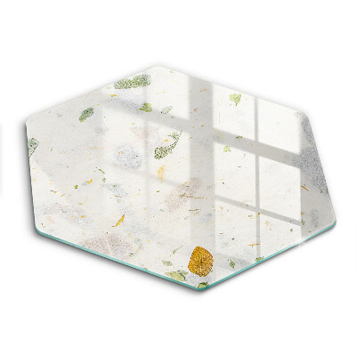 Deska do kuchni sześciokątna Spadające liście