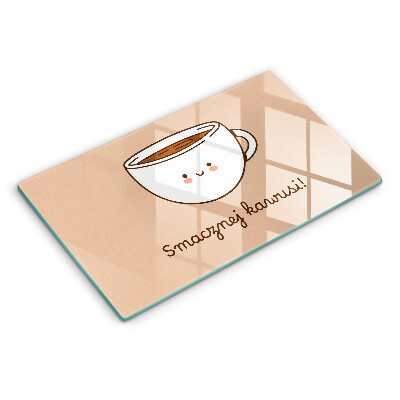 Deska kuchenna Motyw: Smacznej Kawusi