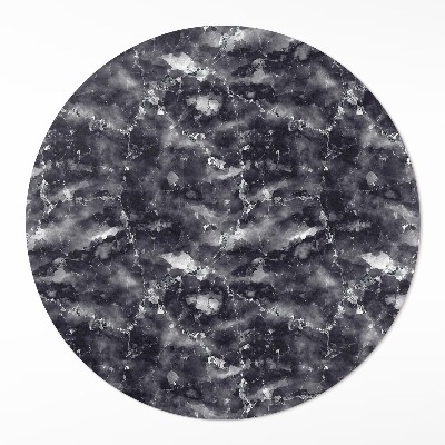 Dywan winylowy okrągły Dekoracyjny kamień ozdobny marmur