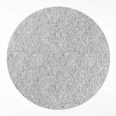 Dywan winylowy okrągły Szorstka tekstura modny kamień