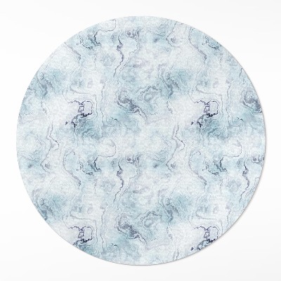 Dywan winylowy okrągły Rozlany tusz elegancka abstrakcja