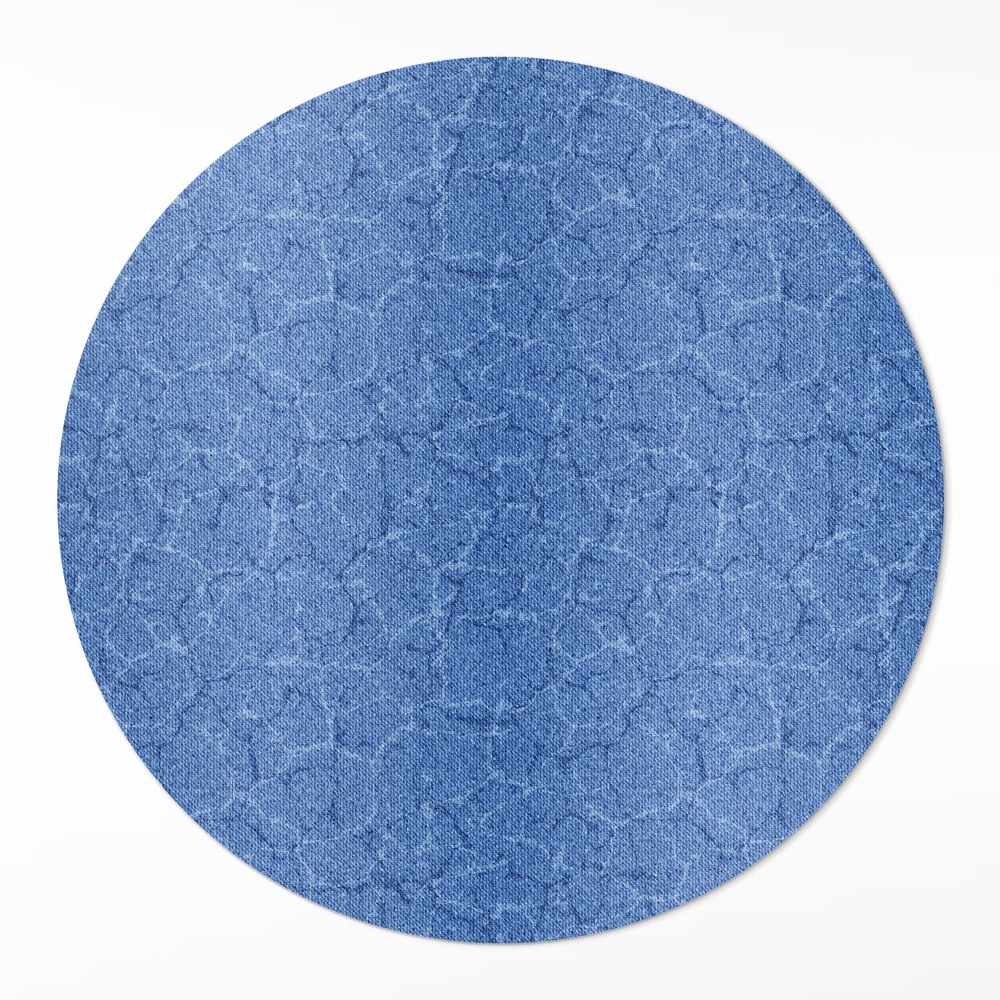 Dywan winylowy okrągły Abstrakcyjna woda popękane tło