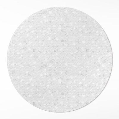 Dywan winylowy okrągły Jasny kamień ozdobny delikatny gres