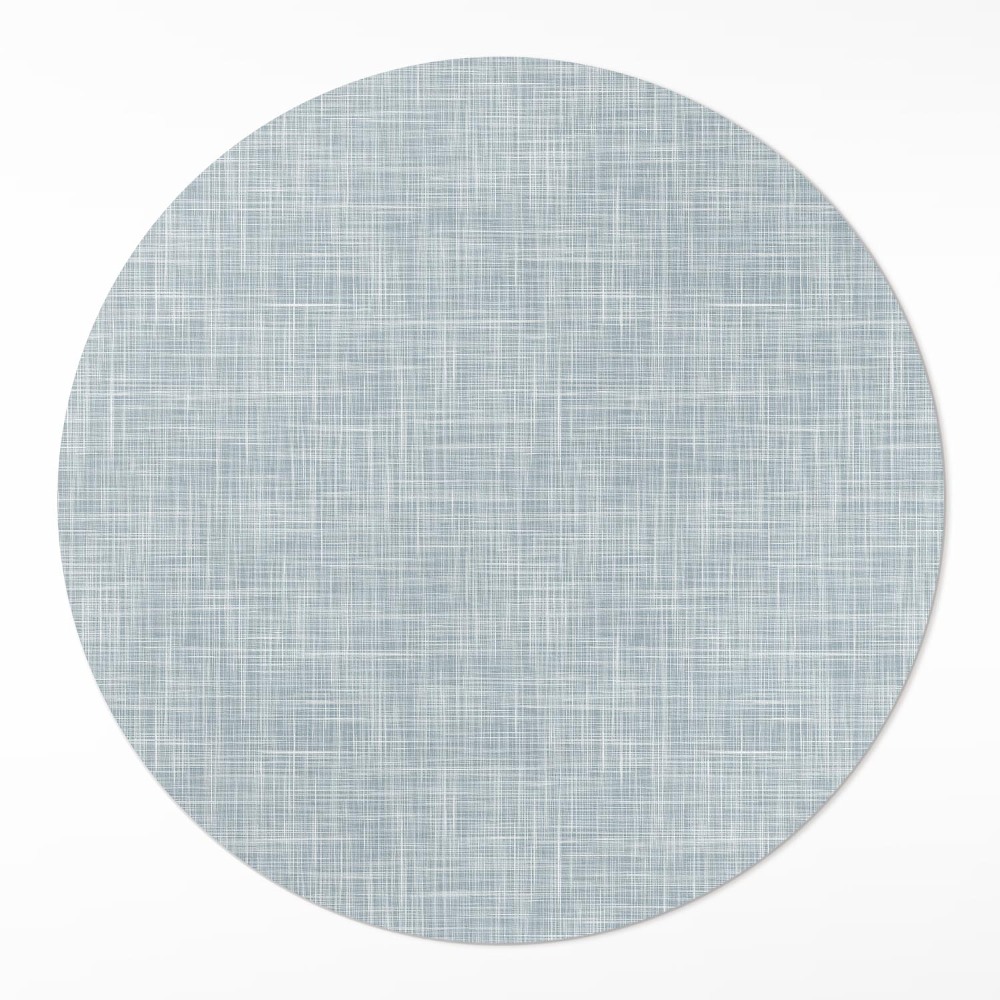 Dywan winylowy okrągły Tekstura lnianej tkaniny abstrakcja