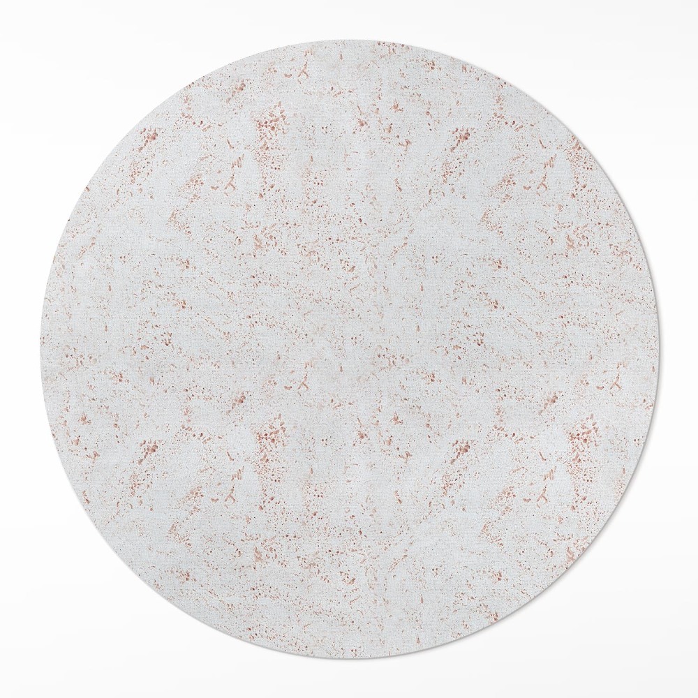 Dywan winylowy okrągły Tekstura kamienia ozdobny beton