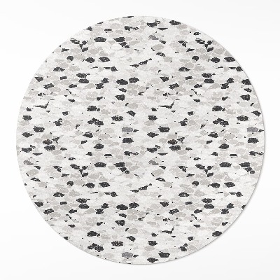 Dywan winylowy okrągły Kamienna płyta elegancki gres