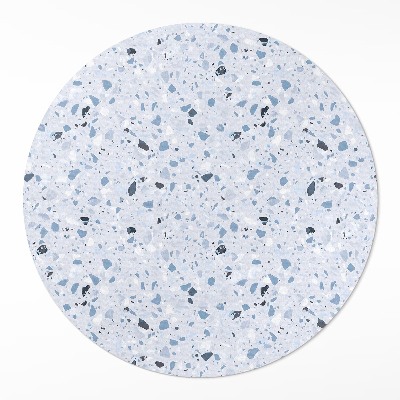 Dywan winylowy okrągły Kamienna płyta stylowy gres