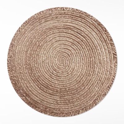 Dywan winylowy okrągły Sznurkowe kompozycje