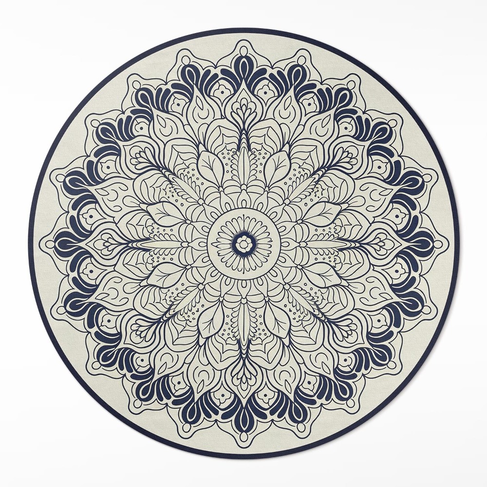 Dywan winylowy okrągły Harmonia mandali