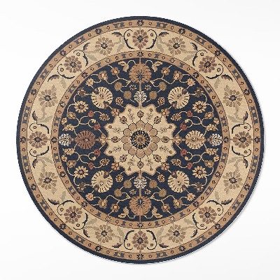 Dywan winylowy okrągły Botaniczne wspomnienie