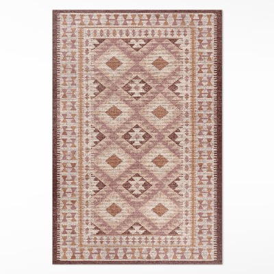 Dywan winylowy Vintage wzór dekoracyjna imitacja tkaniny