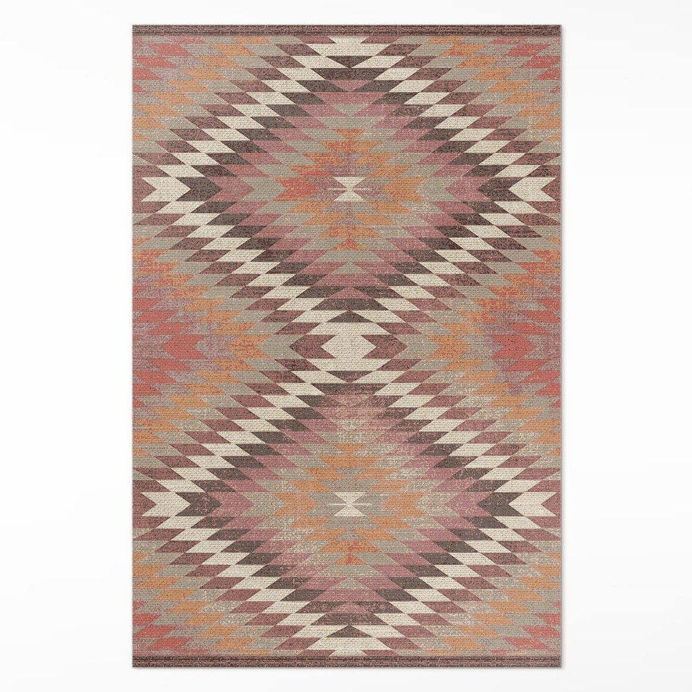 Dywan winylowy Turecki wzór ozdobna imitacja tkaniny