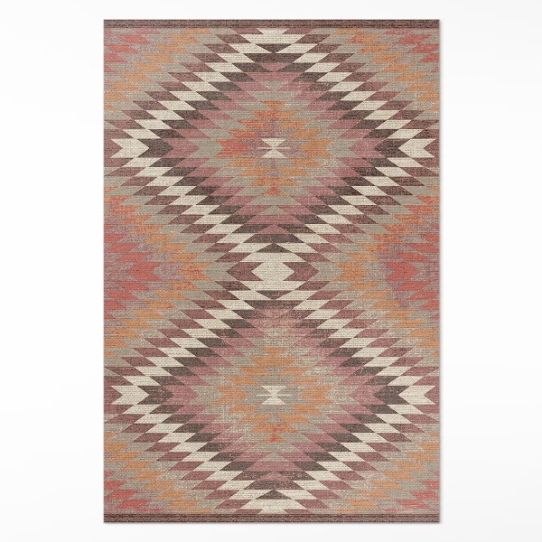 Dywan winylowy Turecki wzór ozdobna imitacja tkaniny