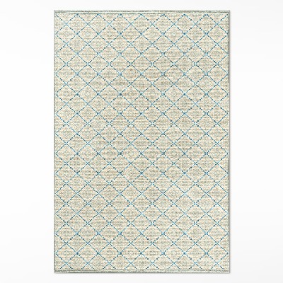 Dywan winylowy Geometryczne linie imitacja tkaniny