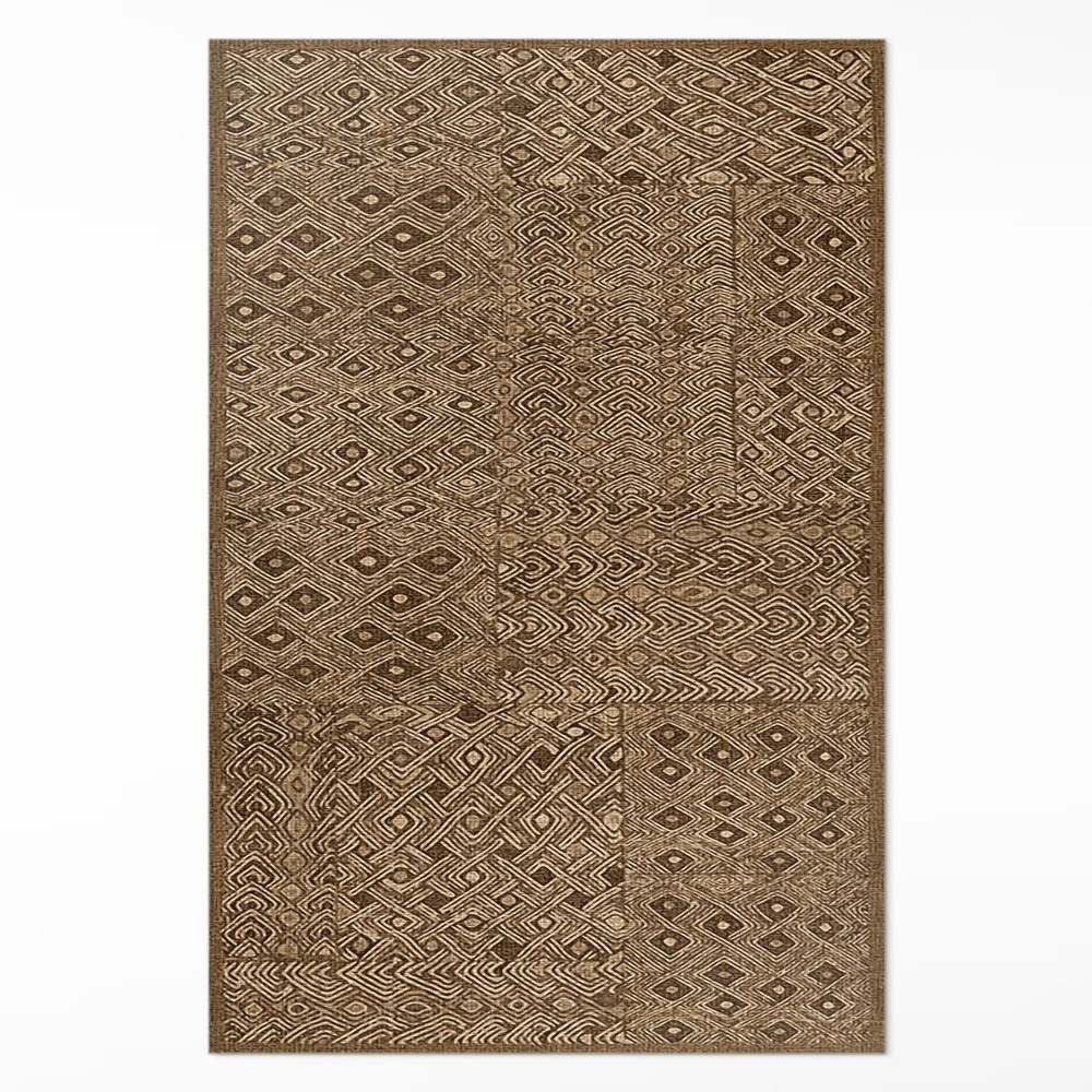 Dywan winylowy Plemienny wzór imitacja tkaniny