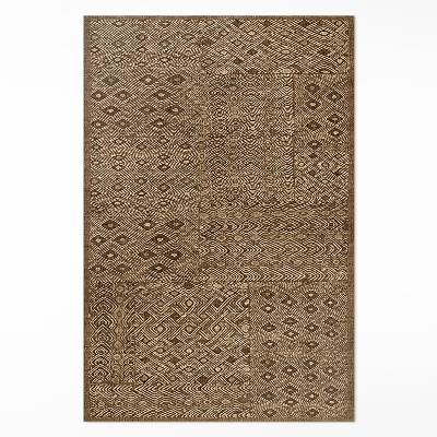 Dywan winylowy Plemienny wzór imitacja tkaniny