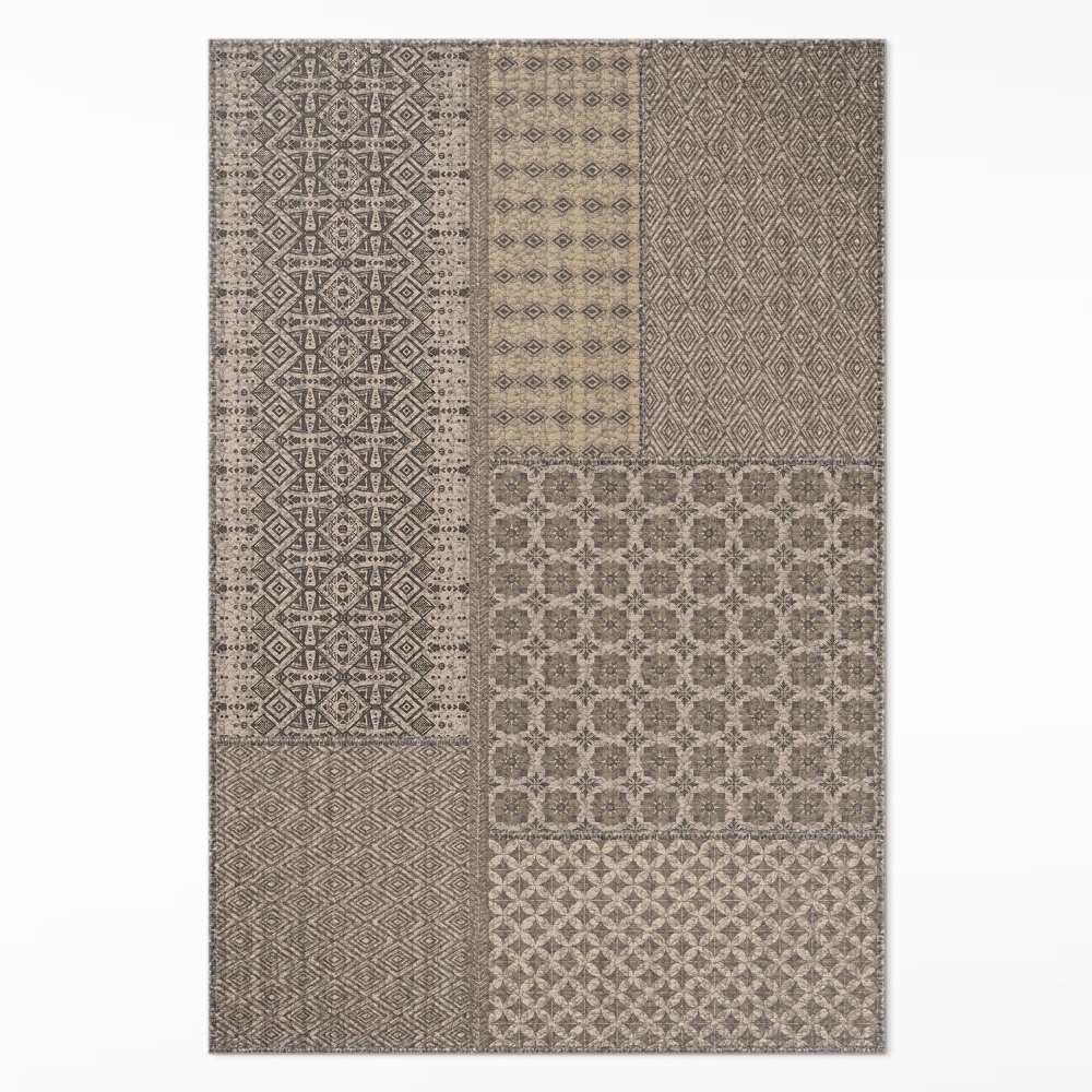 Dywan winylowy Aztecki wzór imitacja zdobionej tkaniny