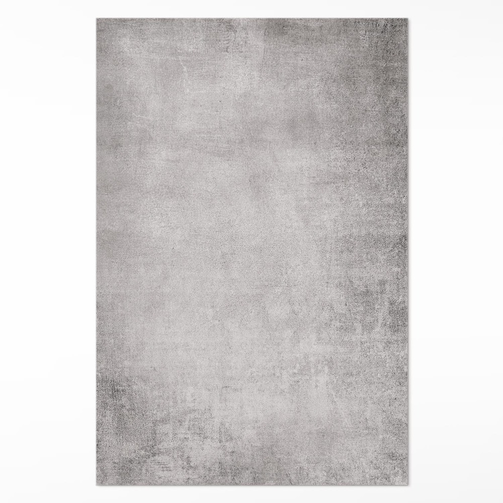 Dywan winylowy Srebrny beton nowoczesna tekstura