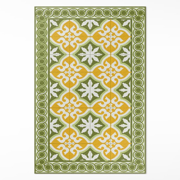 Dywan winylowy Klasyczne kafelki jaskrawa mozaika