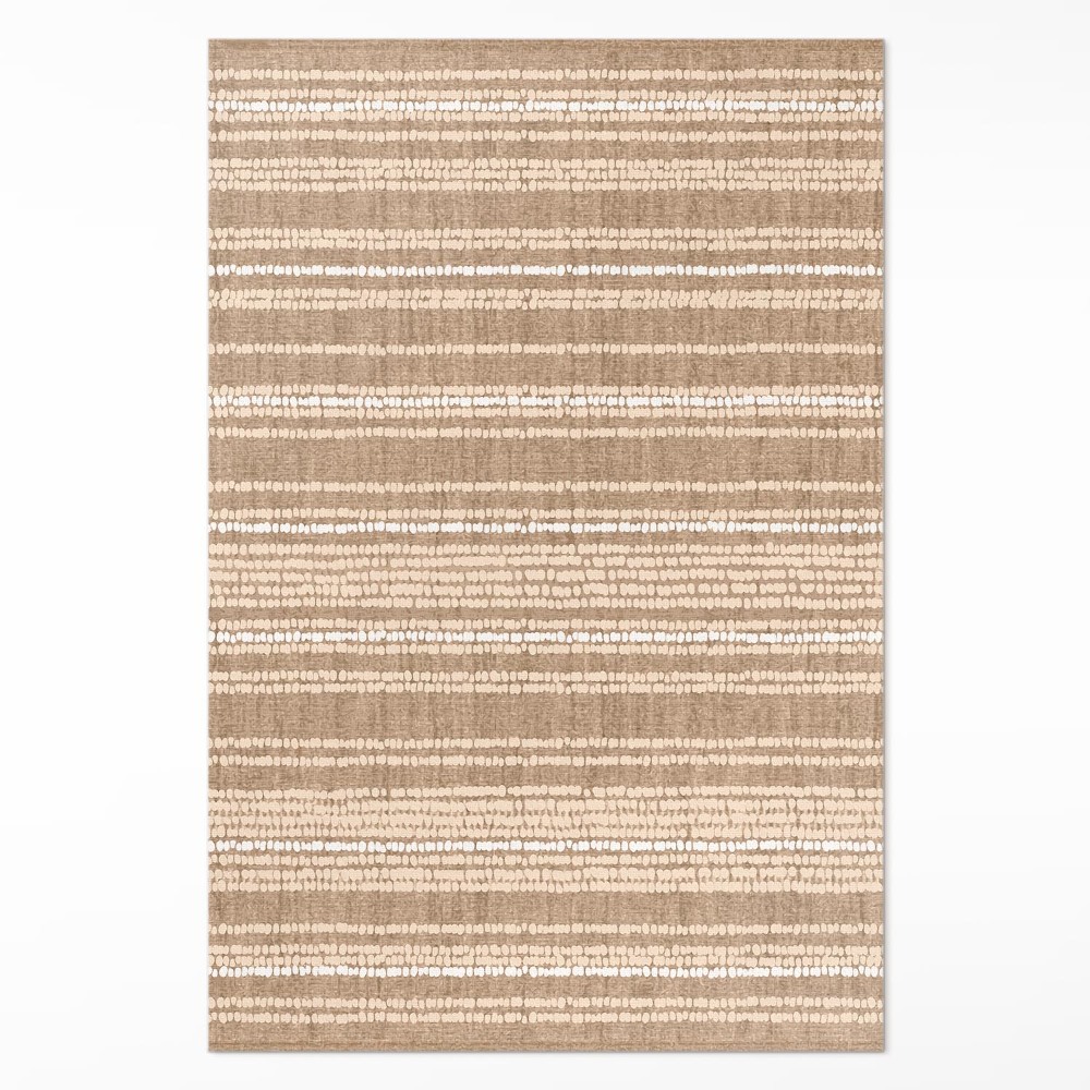 Dywan winylowy Beżowa tkanina styl boho vintage