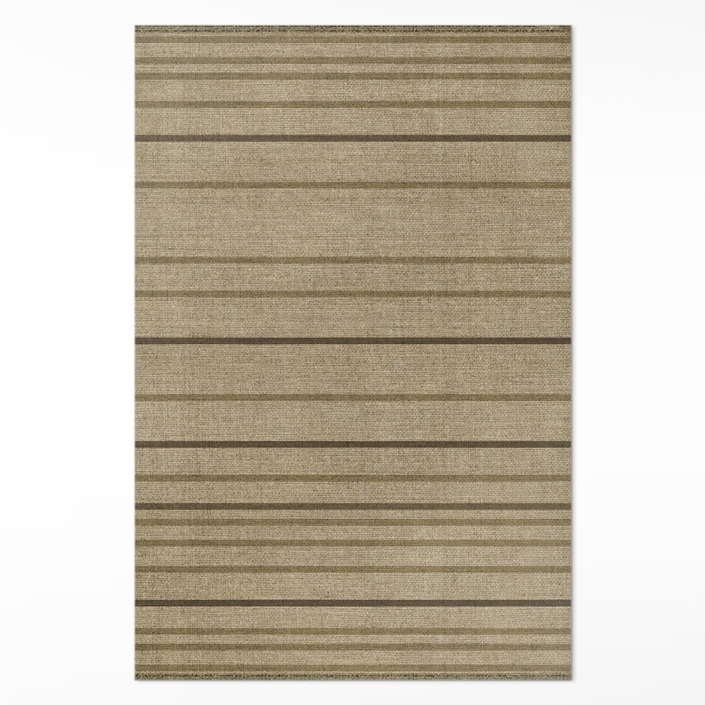 Dywan winylowy Pasy na tkaninie styl boho vintage