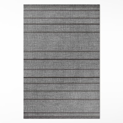Dywan winylowy Szare pasy styl boho vintage
