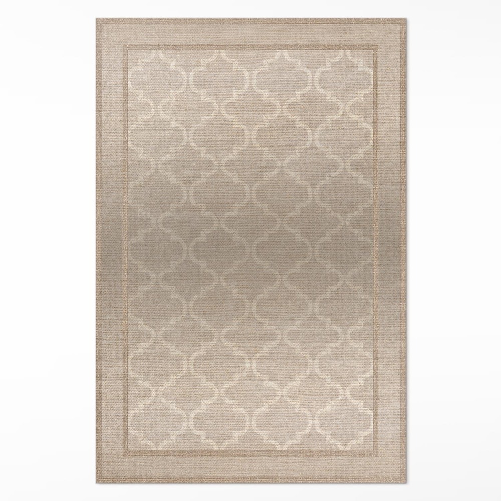 Dywan winylowy Marokańska koniczyna imitacja tkaniny