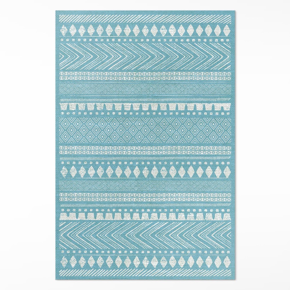 Dywan winylowy Wzór indiańska tekstura imitacja tkaniny