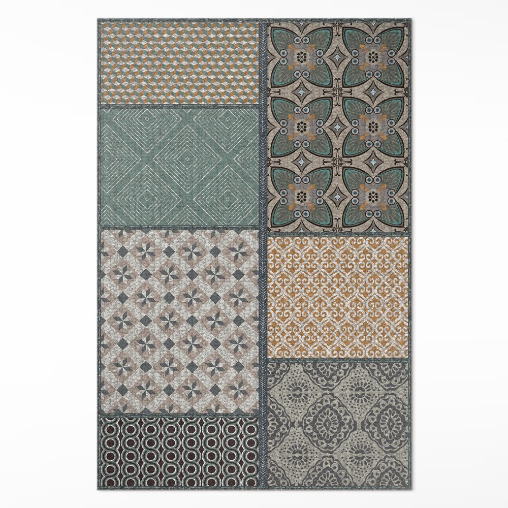 Dywan winylowy Różne tekstury imitacja tkaniny