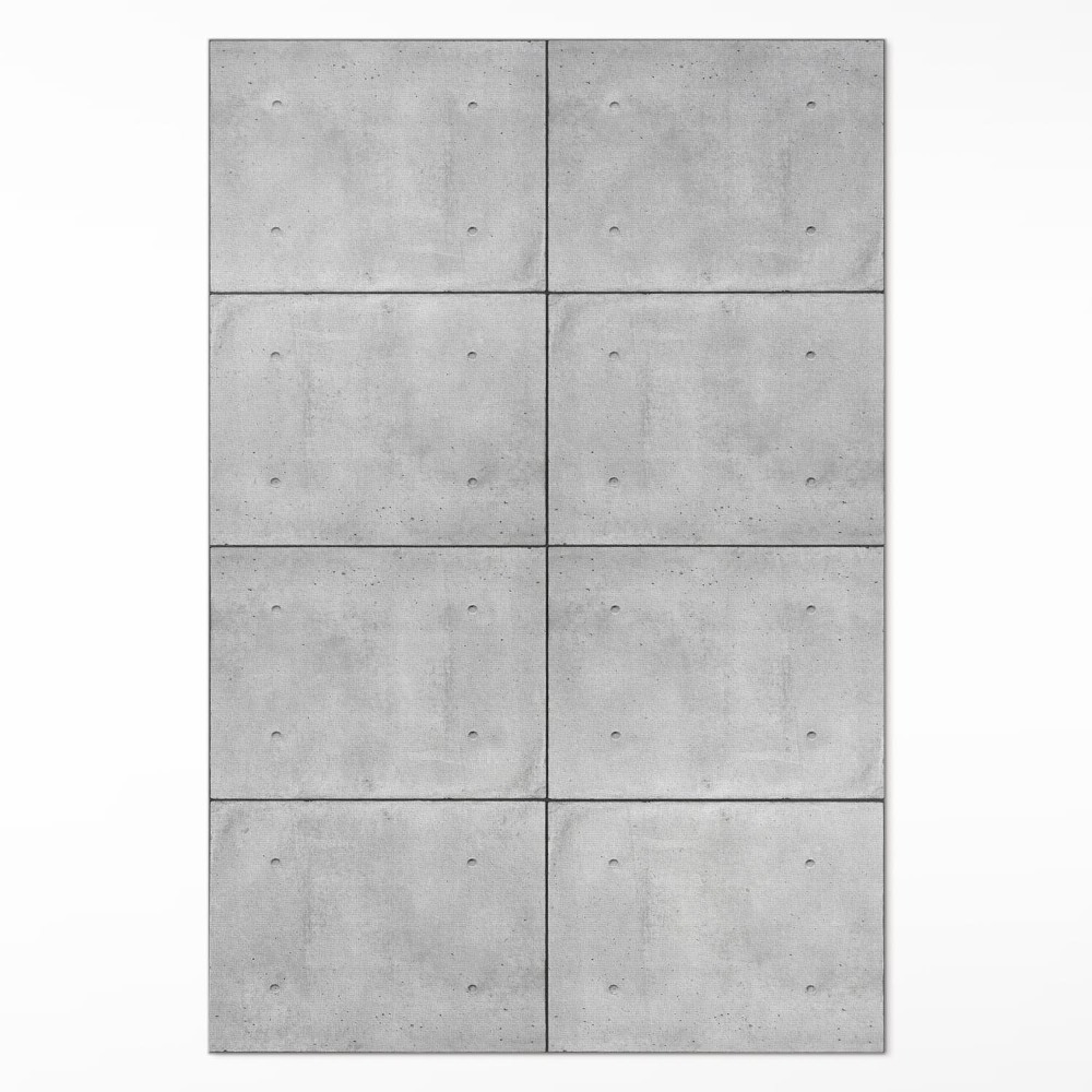 Dywan winylowy Surowe betonowe płyty styl industrialny