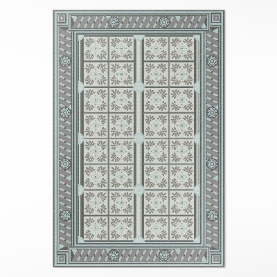 Dywan winylowy Skandynawski styl dekoracyjna mozaika