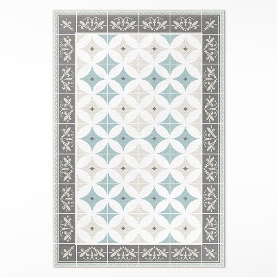 Dywan winylowy Skandynawskie koła pastelowa mozaika