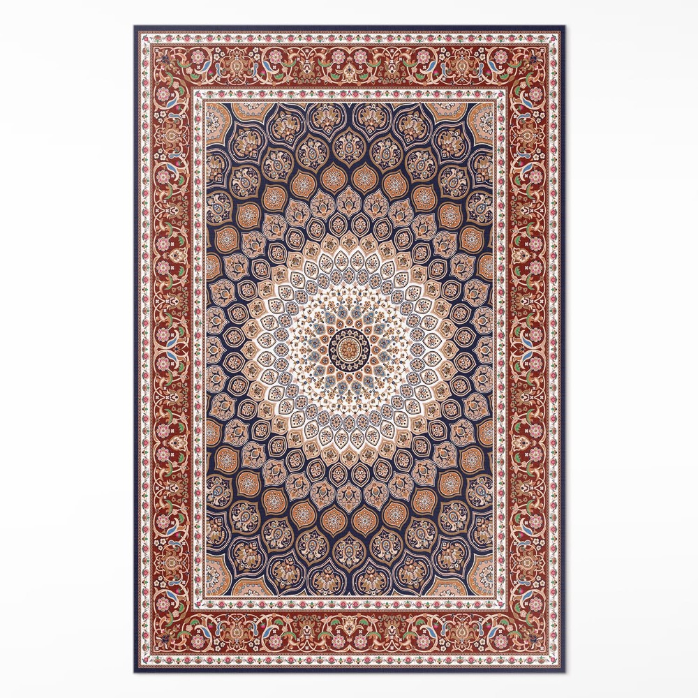 Dywan winylowy Mandala w stylu tureckim perskim