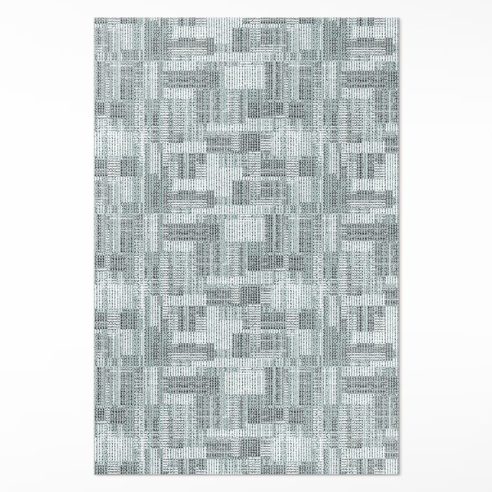 Dywan winylowy Patchwork mozaika imitacja tkaniny