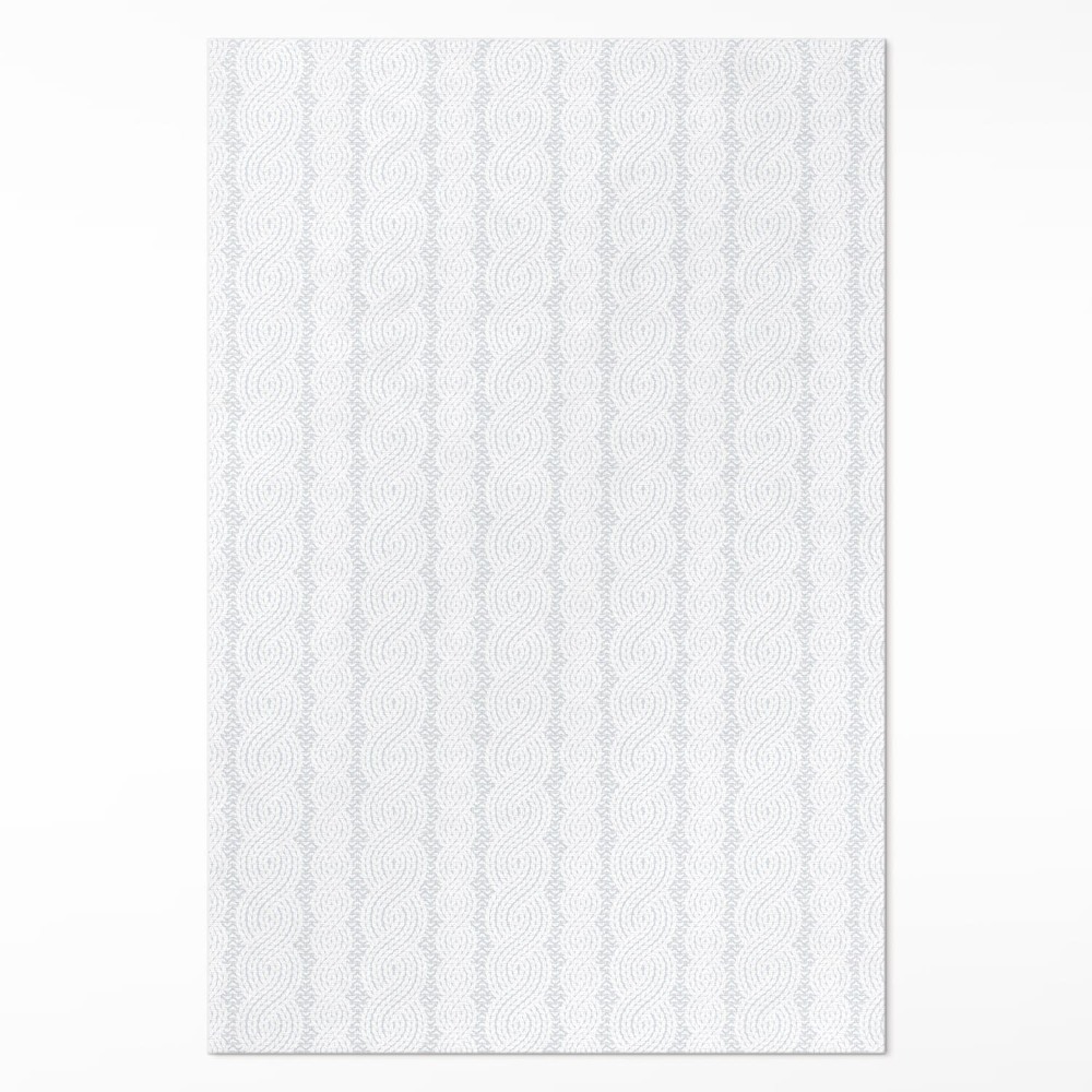 Dywan winylowy Geometryczny splot swetra przytulny wzór