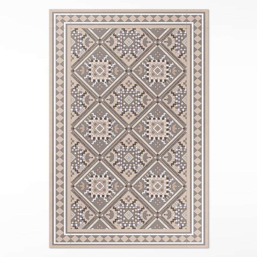 Dywan winylowy Arabska geometria orientalny wzór